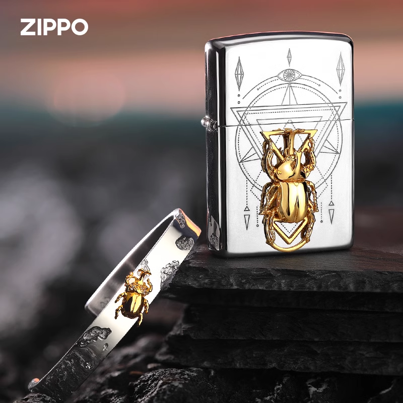 فندک_بنزینی_Custom_Zippo_طرح_برجسته_به_همراه_دستبند_print42o.ir_