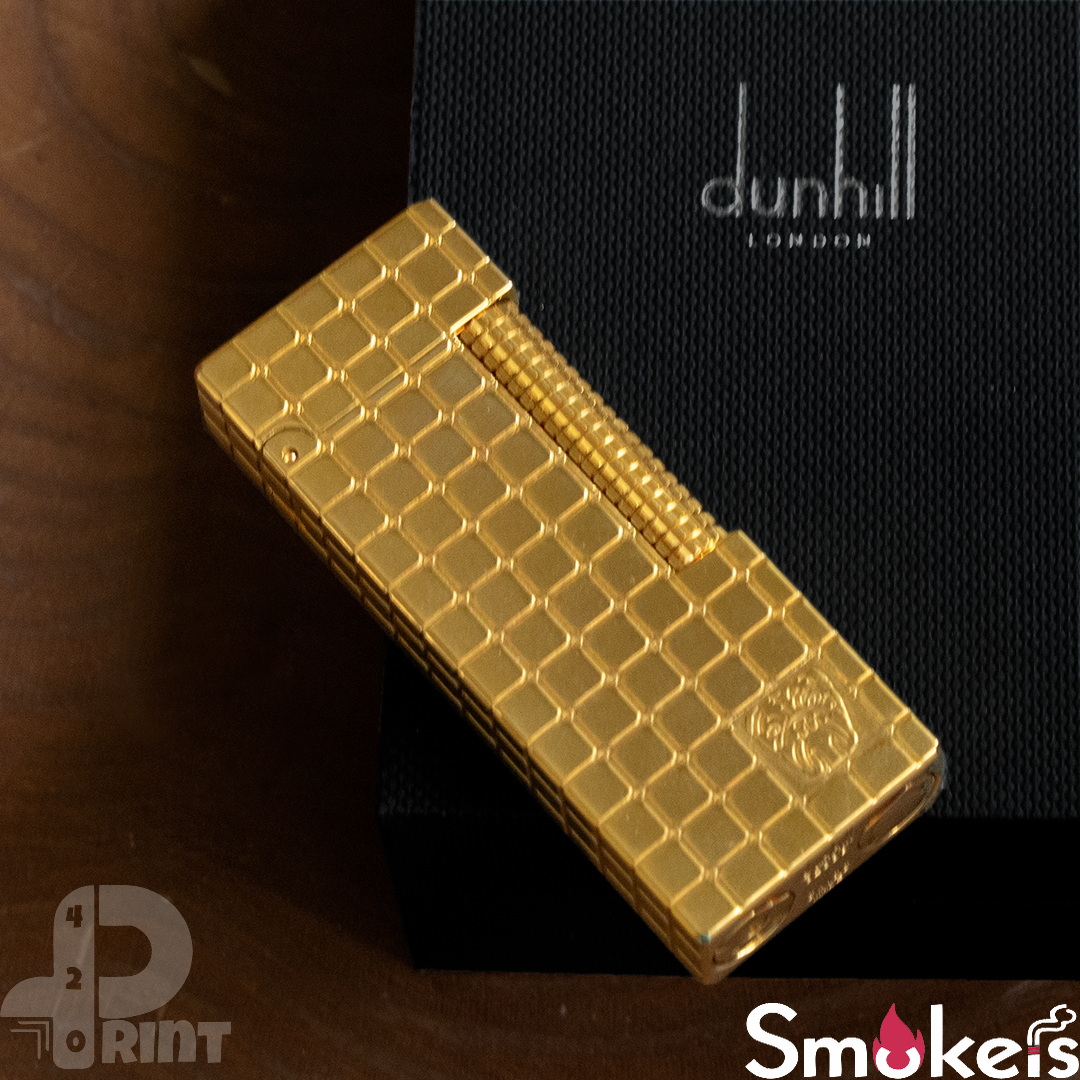 فندک_گازی_Dunhill_Rollagas_بافت_ریز_مربعی_print42o.ir_01