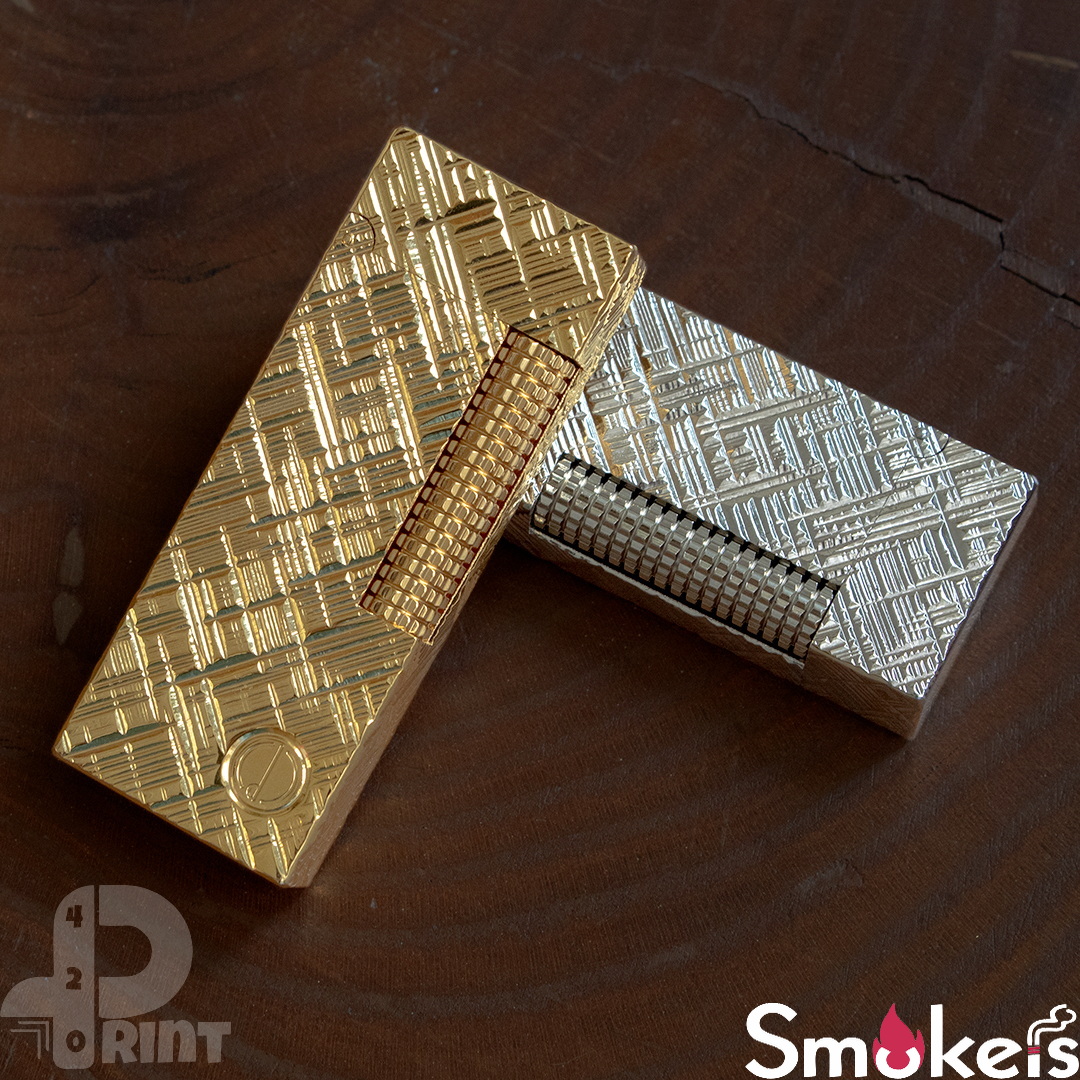 فندک گازی Dunhill Rollagas (بافت ریز مورب) اورجینال - Image 6