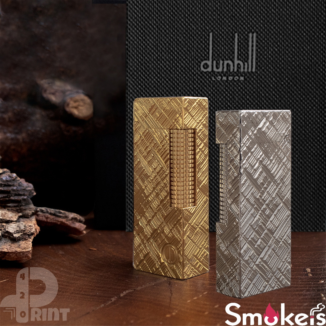 فندک_گازی_Dunhill_Rollagas_بافت_ریز_مورب_print420.ir_