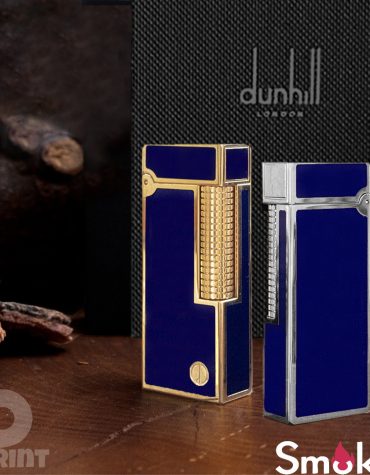 فندک_گازی_Dunhill_Rollagas_آبی_لاکی_print42o.ir_