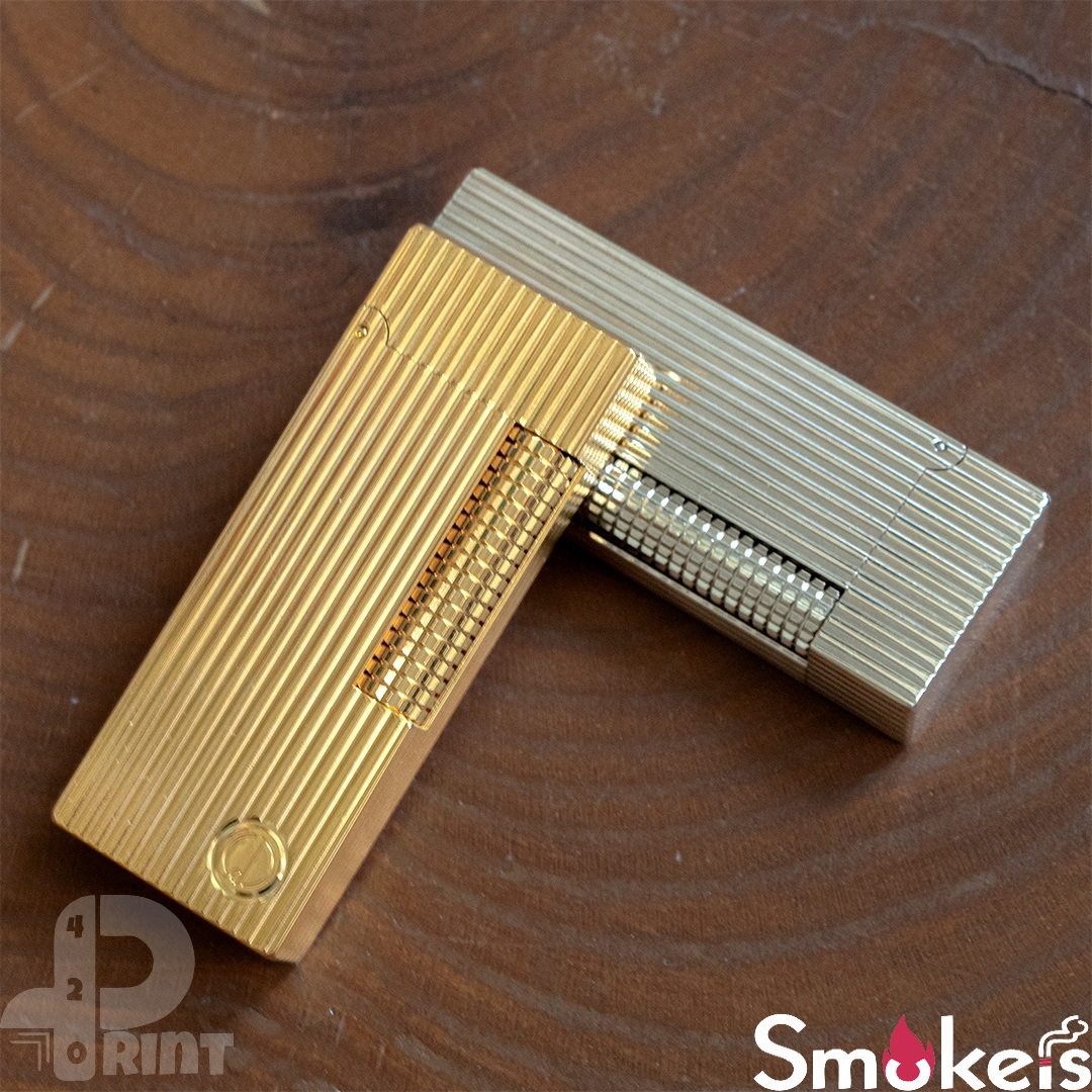 فندک گازی Dunhill Rollagas (بافت خیلی ریز عمودی) اورجینال - Image 3