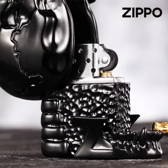 فندک_بنزینی_Custom_Zippo_طراحی_540_اسکلت_Ghost_Knight_Skull_print42o.ir_07