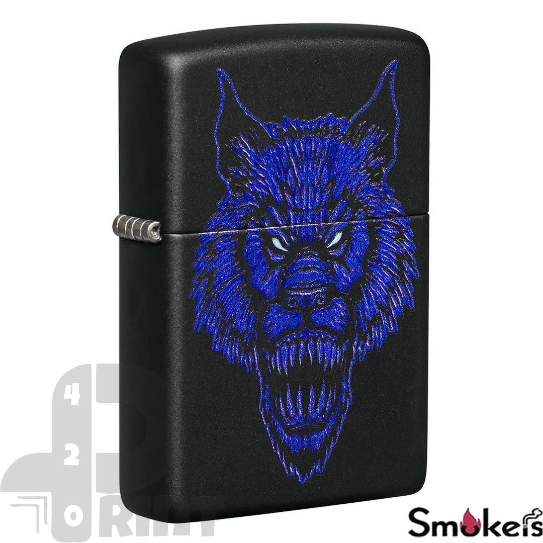 zippo_49414_Werewolf_Design_Black_Matte_print42o.ir (1)