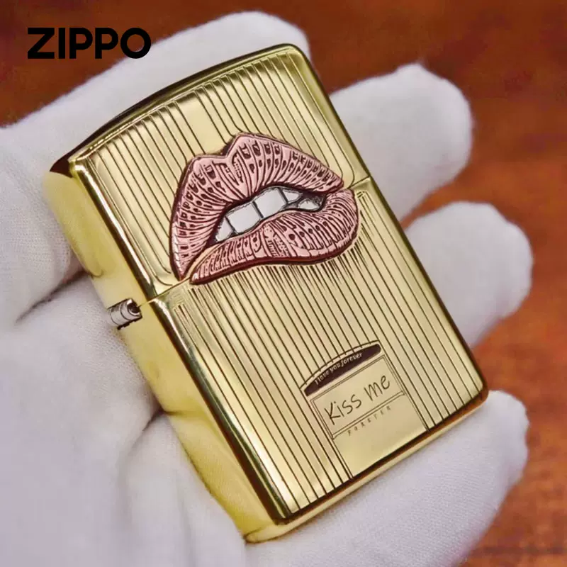 فندک_بنزینی_Custom_Zippo_طرح_برجسته_kiss_me_print42o.ir_03