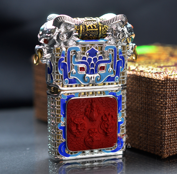 فندک_بنزینی_Custo_ Zippo_نماد_چهار_موجود_باستانی_540_درجه_print42o.ir_07