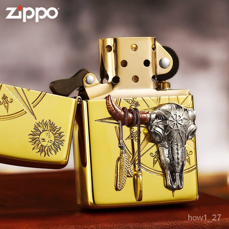 فندک_بنزینی_ustom_Zippo_طراحی_540_اسکلت_بوفالو_print42o.ir_08