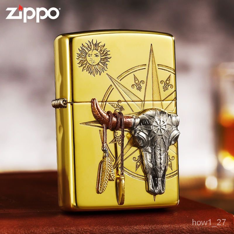 فندک_بنزینی_ustom_Zippo_طراحی_540_اسکلت_بوفالو_print42o.ir_03