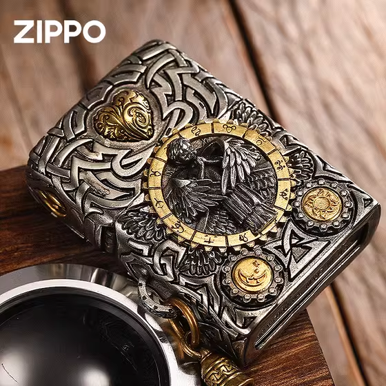 فندک_بنزینی_Custom_Zippo_طراحی_540_درجه_seraph_kiss_me_print42o.ir_