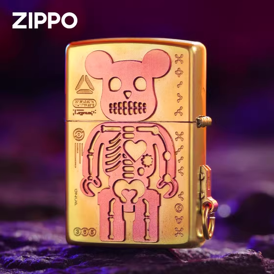 فندک_بنزینی_Custom_Zippo_طراحی_540_درجه_خرس_رباتی_print42o.ir_08