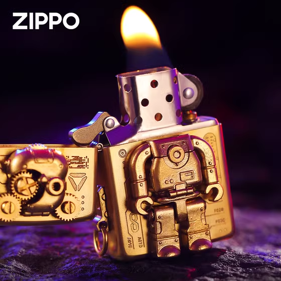 فندک_بنزینی_Custom_Zippo_طراحی_540_درجه_خرس_رباتی_print42o.ir_04