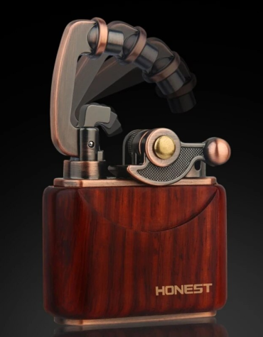 فندک_بنزینی_Honest_احتراق_هندلی_بدنه_چوبی_print420.ir_ 02