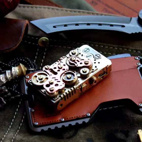 فندک_بنزینی_دست_ساز_مدل_Steampunk_دارای_قفل_احتراق_ print42o.ir_02