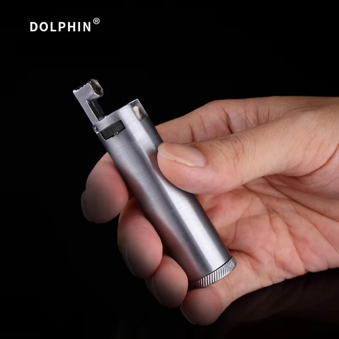 فندک_بنزینی _Dolphin_استوانه_ای_print420.ir_