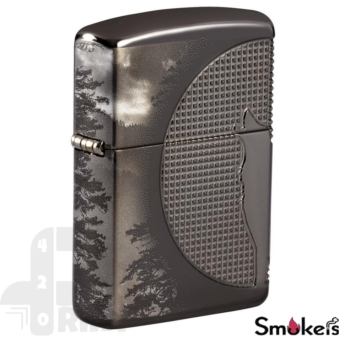 Zippo 49353 Armor® Wolf Design