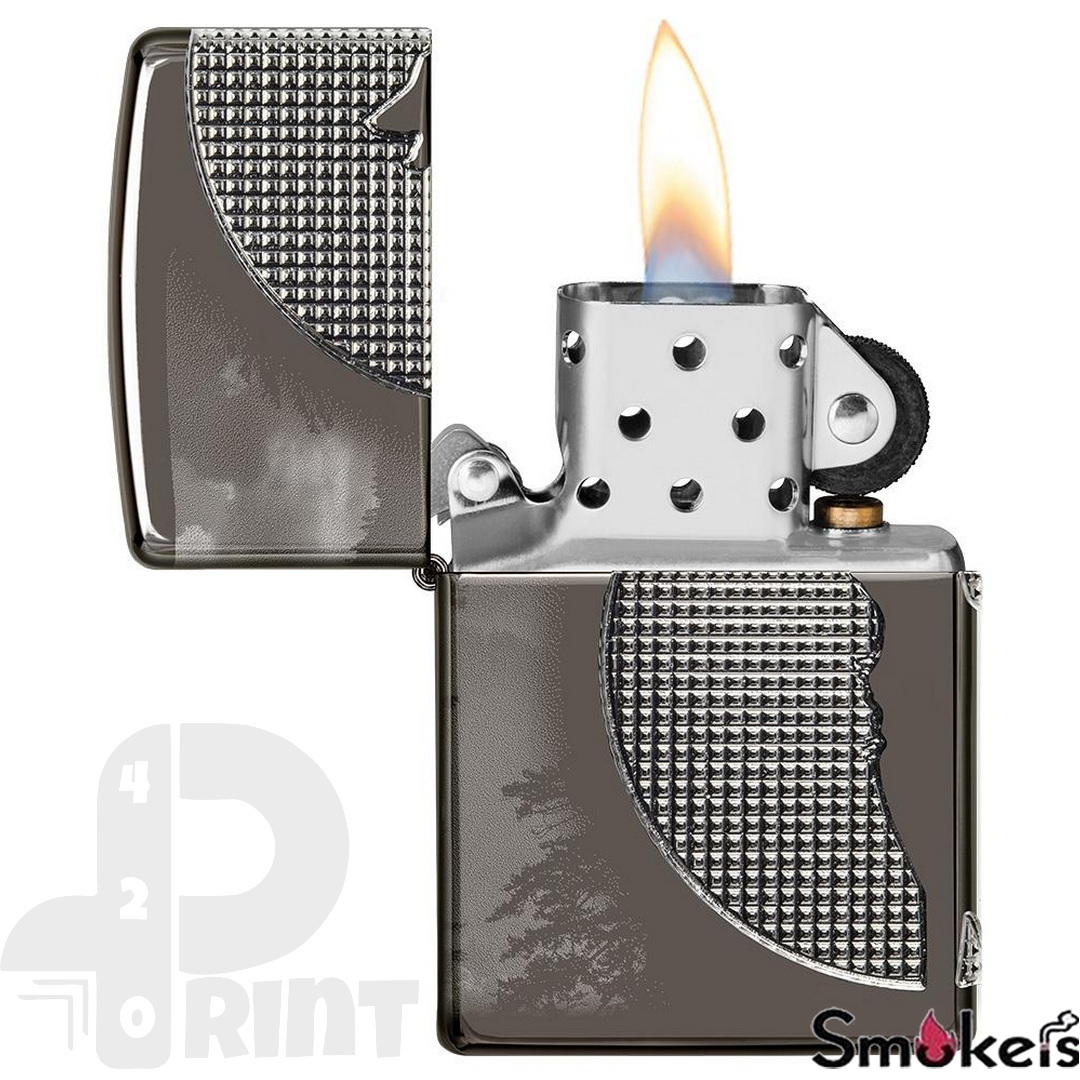 Zippo 49353 Armor® Wolf Design - Image 4