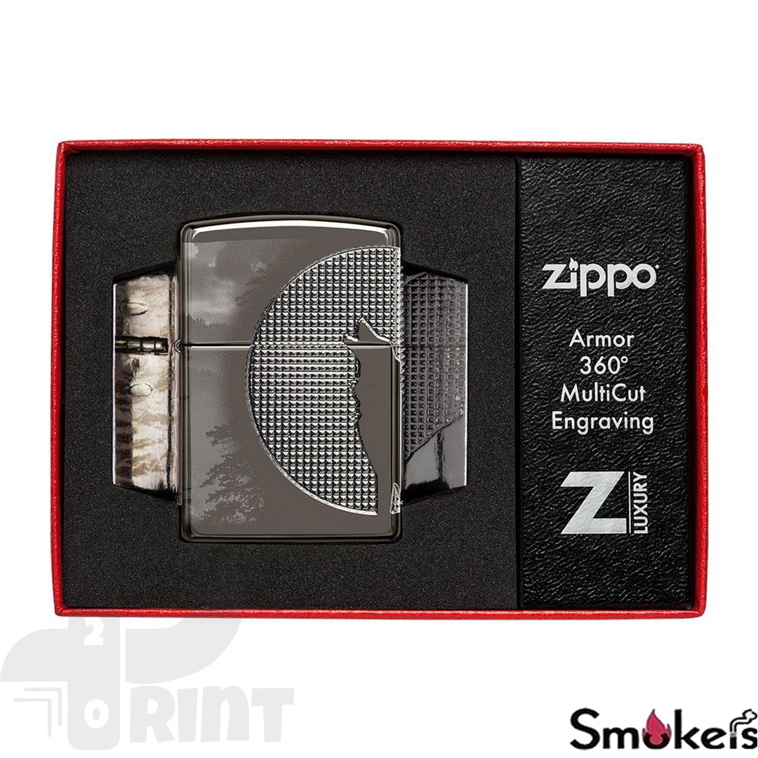 Zippo 49353 Armor® Wolf Design - Image 5