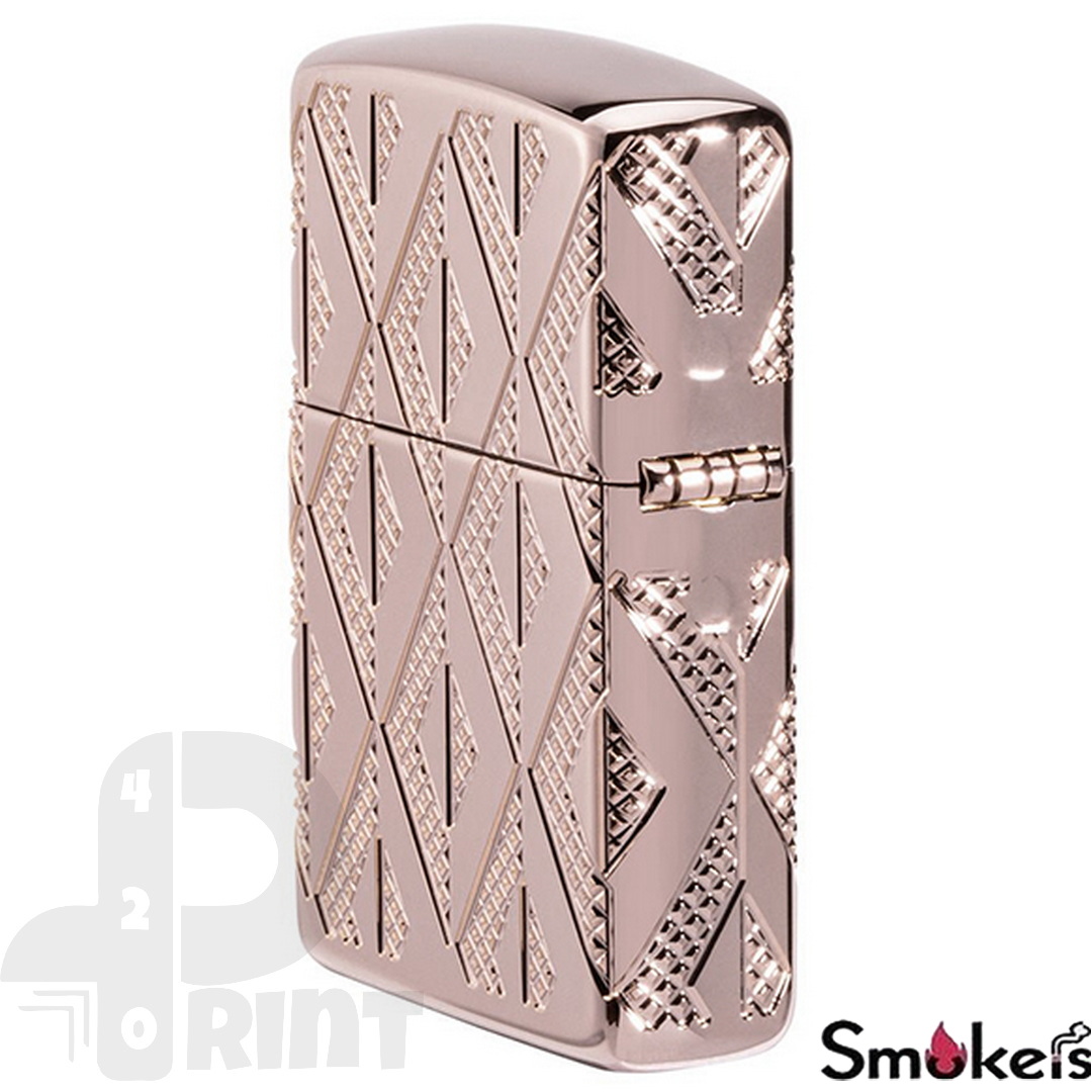 Zippo 49702 Geometric Diamond Pattern Design - Image 10