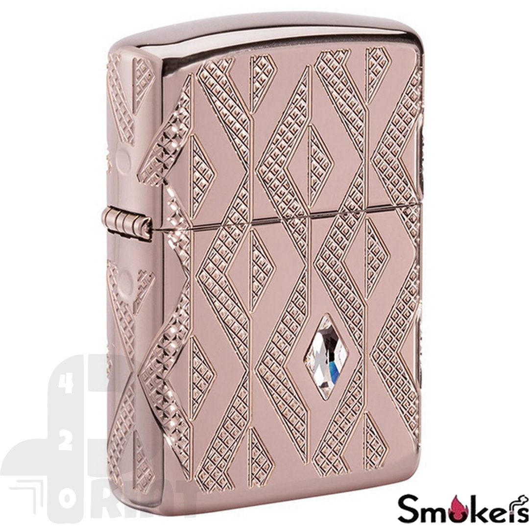 Zippo 49702 Geometric Diamond Pattern Design - Image 6