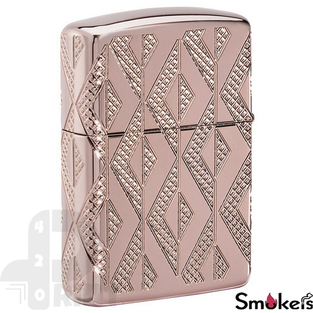 Zippo 49702 Geometric Diamond Pattern Design - Image 8
