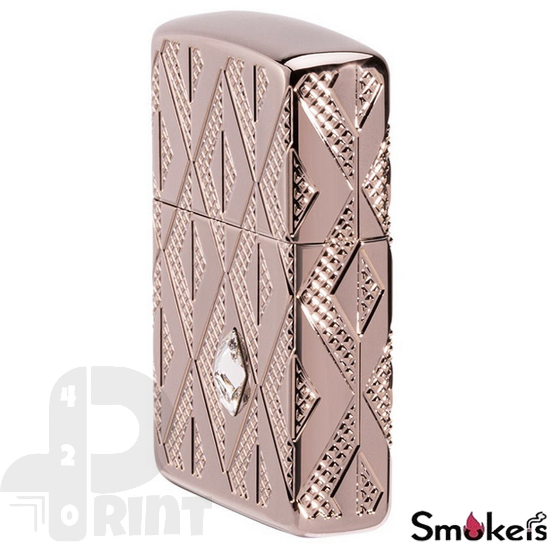 Zippo 49702 Geometric Diamond Pattern Design - Image 9