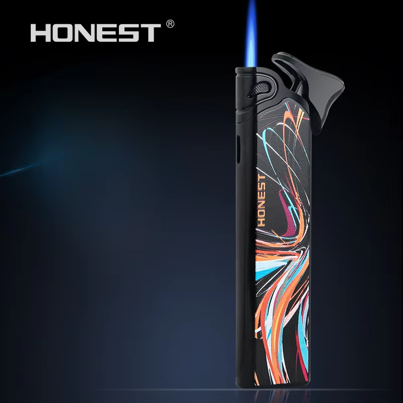 فندک گازی طرح دار Honest (شعله اتمی) اورجینال