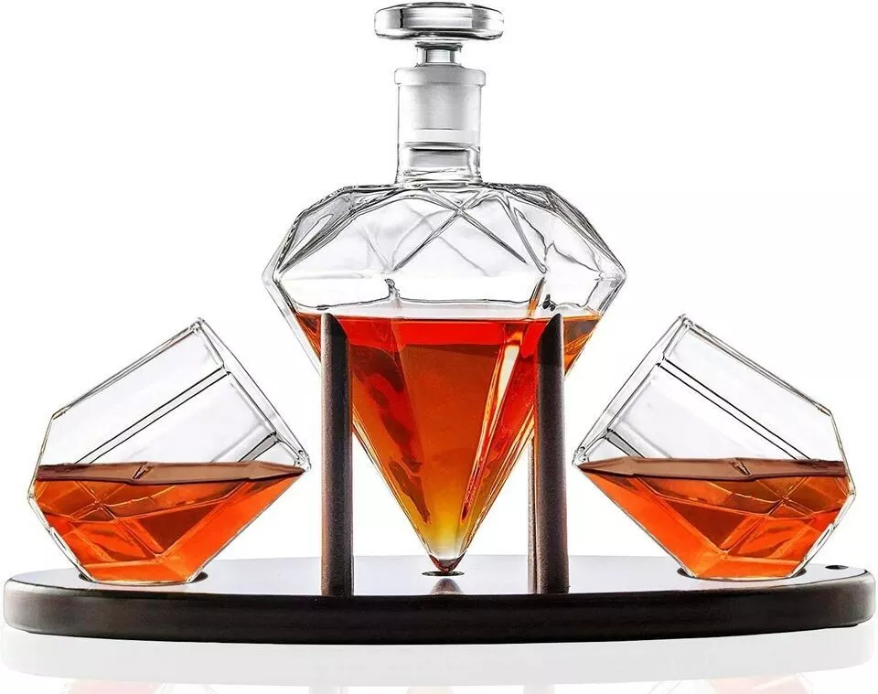 ست نوشیدنی شیشه ای (طرح الماس) - Image 6