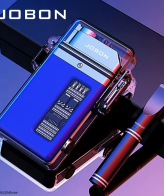 فندک برقی برند Jobon (به همراه چوب سیگار و چراغ قوه) اورجینال