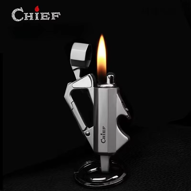 فندک بنزینی Chief به همراه جاکلیدی اورجینال - Image 3