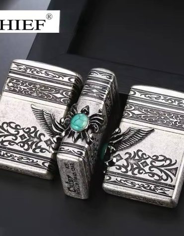 فندک_بنزینی_برند_Chief_با_طرح_نگین_فیروزه_اورجینال_print42o.ir_ 06