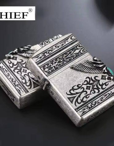 فندک_بنزینی_برند_Chief_با_طرح_نگین_فیروزه_اورجینال_print42o.ir_ 07