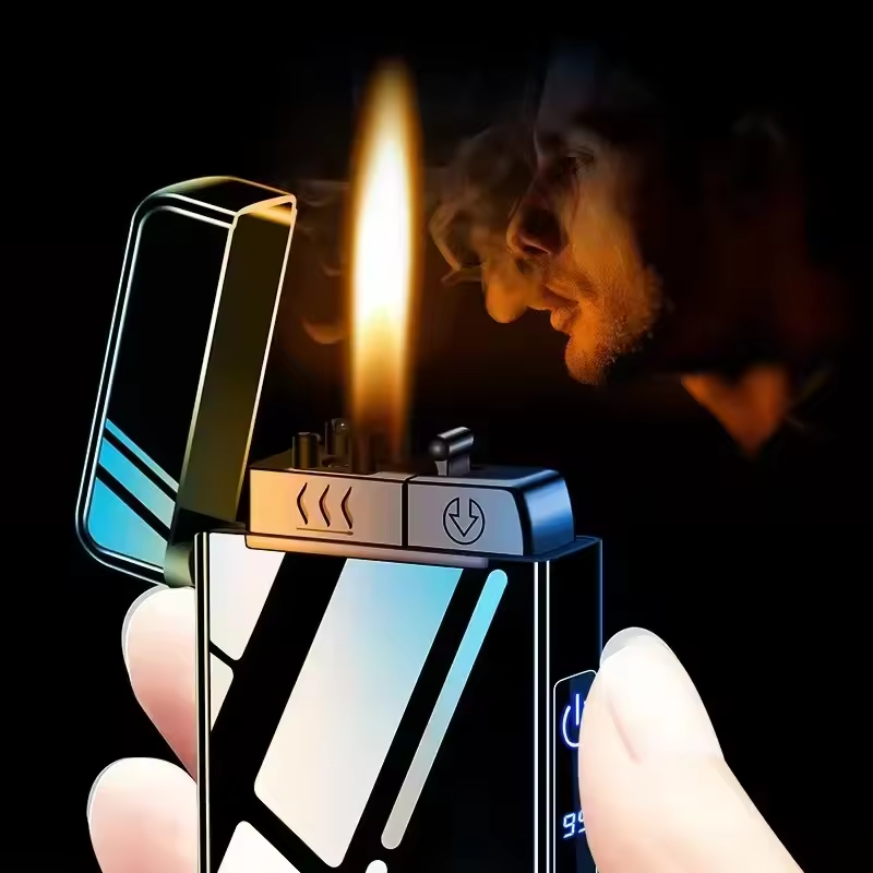 فندک_گازی_برقی_برند_Lighter_سه_شعله_اورجینال_prinr42o.ir_ 08