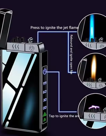 فندک_گازی_برقی_برند_Lighter_سه_شعله_اورجینال_prinr42o.ir_ 09