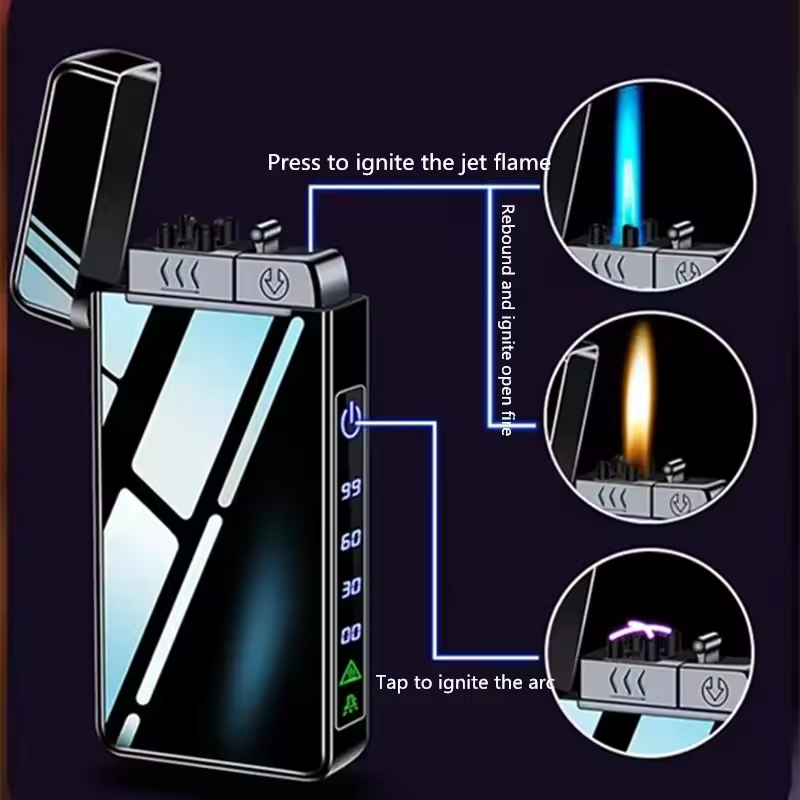 فندک_گازی_برقی_برند_Lighter_سه_شعله_اورجینال_prinr42o.ir_ 09