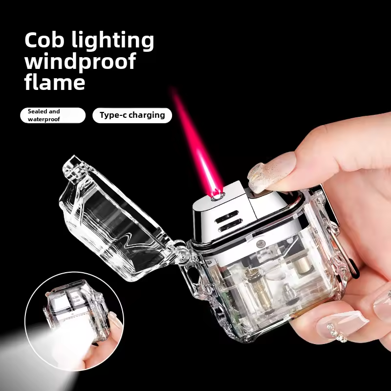 فندک_گازی_اتمی_چراغ_قوه_برند_Lighter_محفظه_شیشه_ای_اورجینال_print42o.ir_08