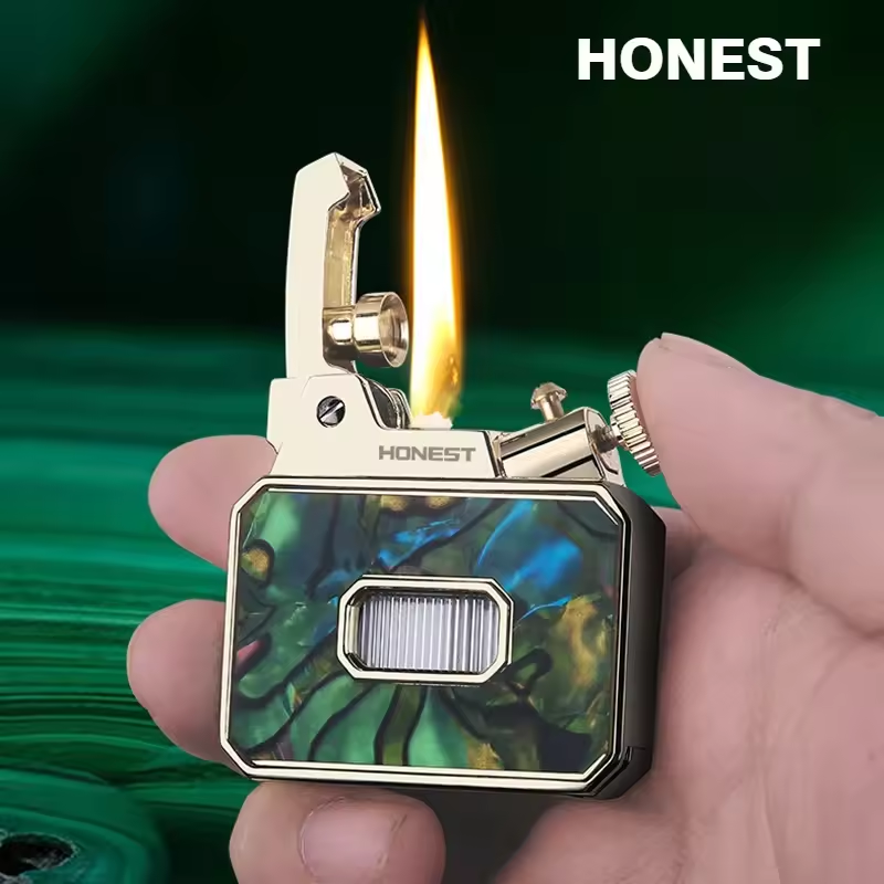 فندک_بنزینی_اتومات_Honest_مخزن_شیشه_ای_اورجینال_print42o.ir_ 07
