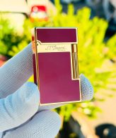 فندک گازی برند S.T Dupont (قرمز لاکی) اورجینال
