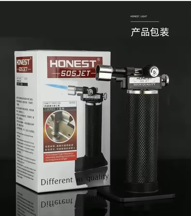 فندک رومیزی اتمی تک شعله Honest 505Jet اورجینال - Image 6