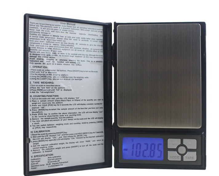 ترازو دیجیتالی مدل NoteBook (ظرفیت ۲ کیلو) اورجینال - Image 3