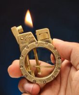 فندک بنزینی اتومات شیشه ای کلکسیونی برند Lighter اورجینال