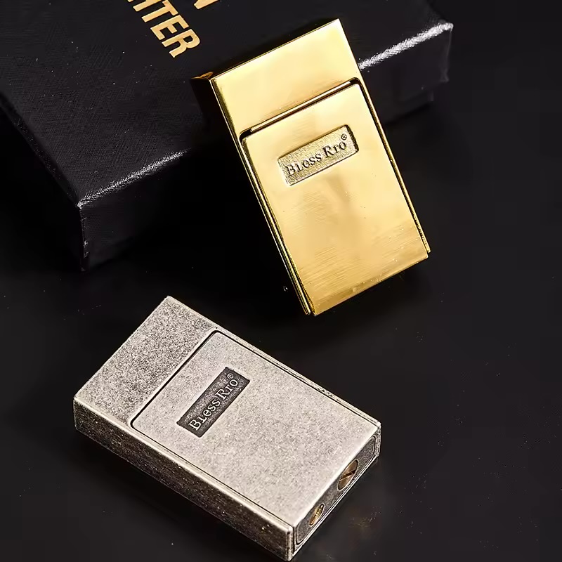 فندک بنزینی کشویی کلکسیونی برند Lighter اورجینال - Image 2