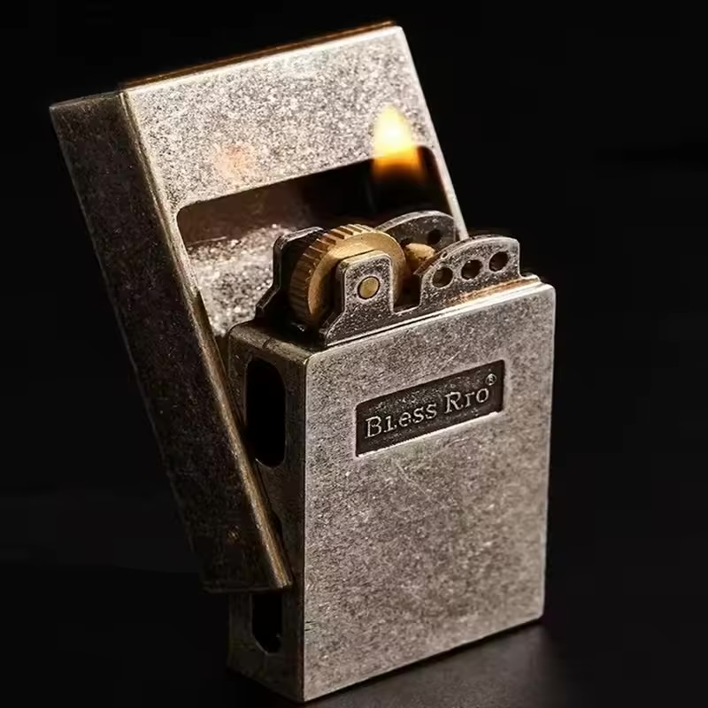 فندک بنزینی کشویی کلکسیونی برند Lighter اورجینال
