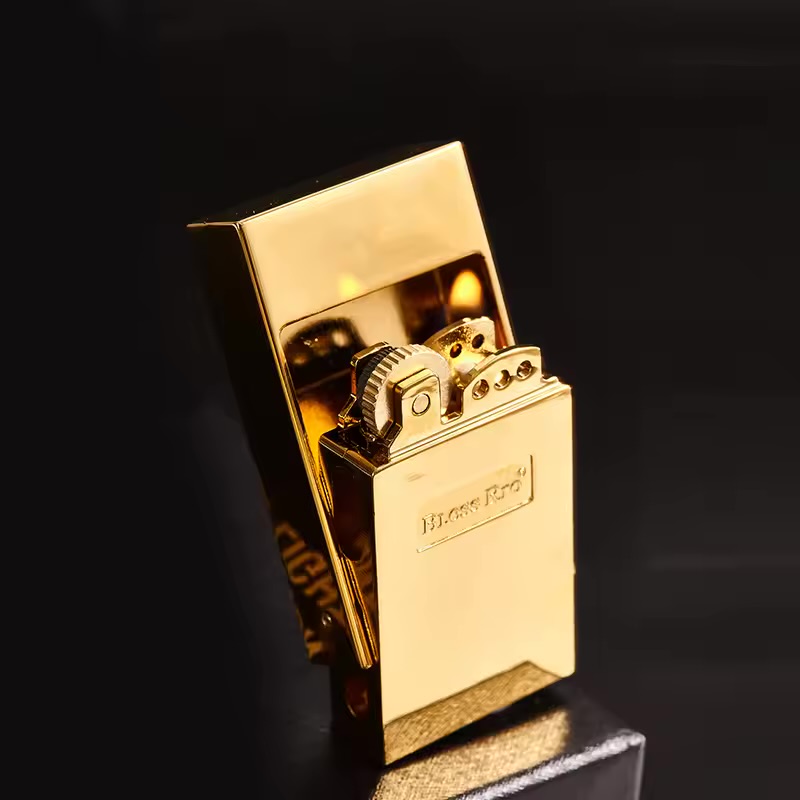 فندک بنزینی کشویی کلکسیونی برند Lighter اورجینال - Image 5