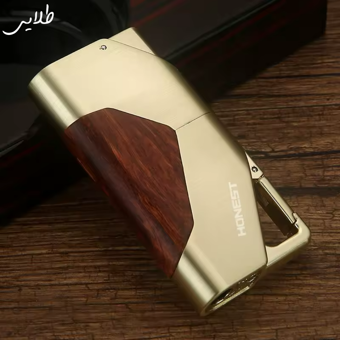 فندک گازی شعله اتمی جاکلیدی دار برند HONEST اورجینال - Image 9