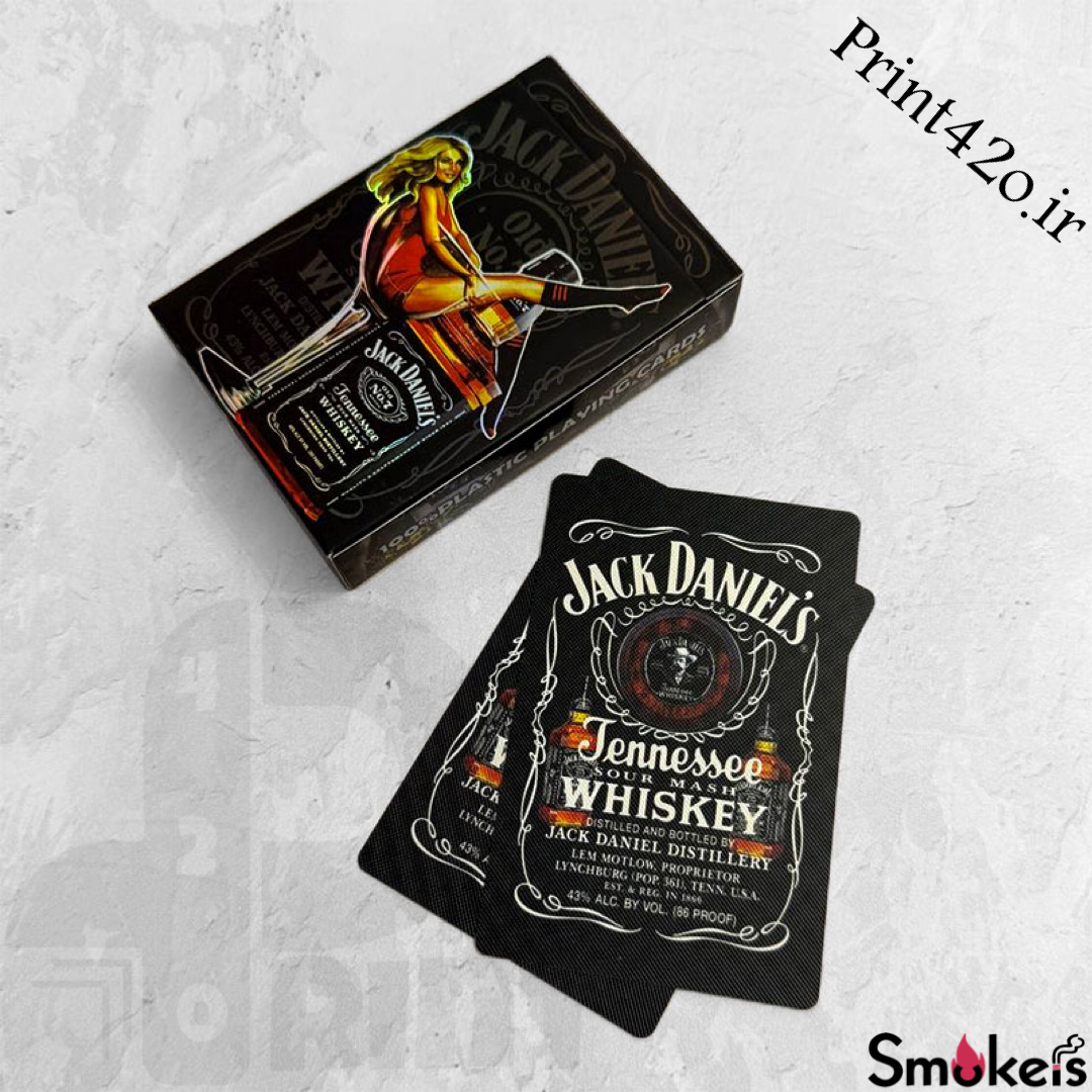 کارت بازی طرح Jack Daniels اورجینال - Image 6