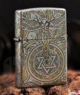 فندک بنزینی طرح فرشته نگهبان Zippo High Copy