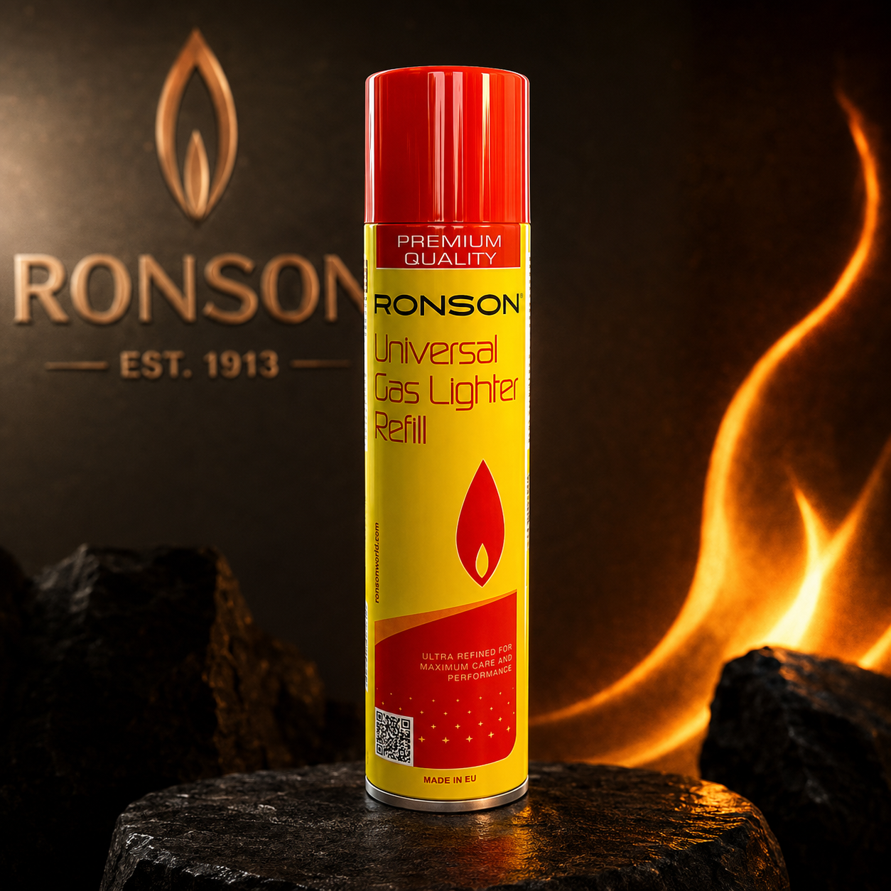 کپسول گاز فندک Ronson (بدون بو 300ml) اورجینال