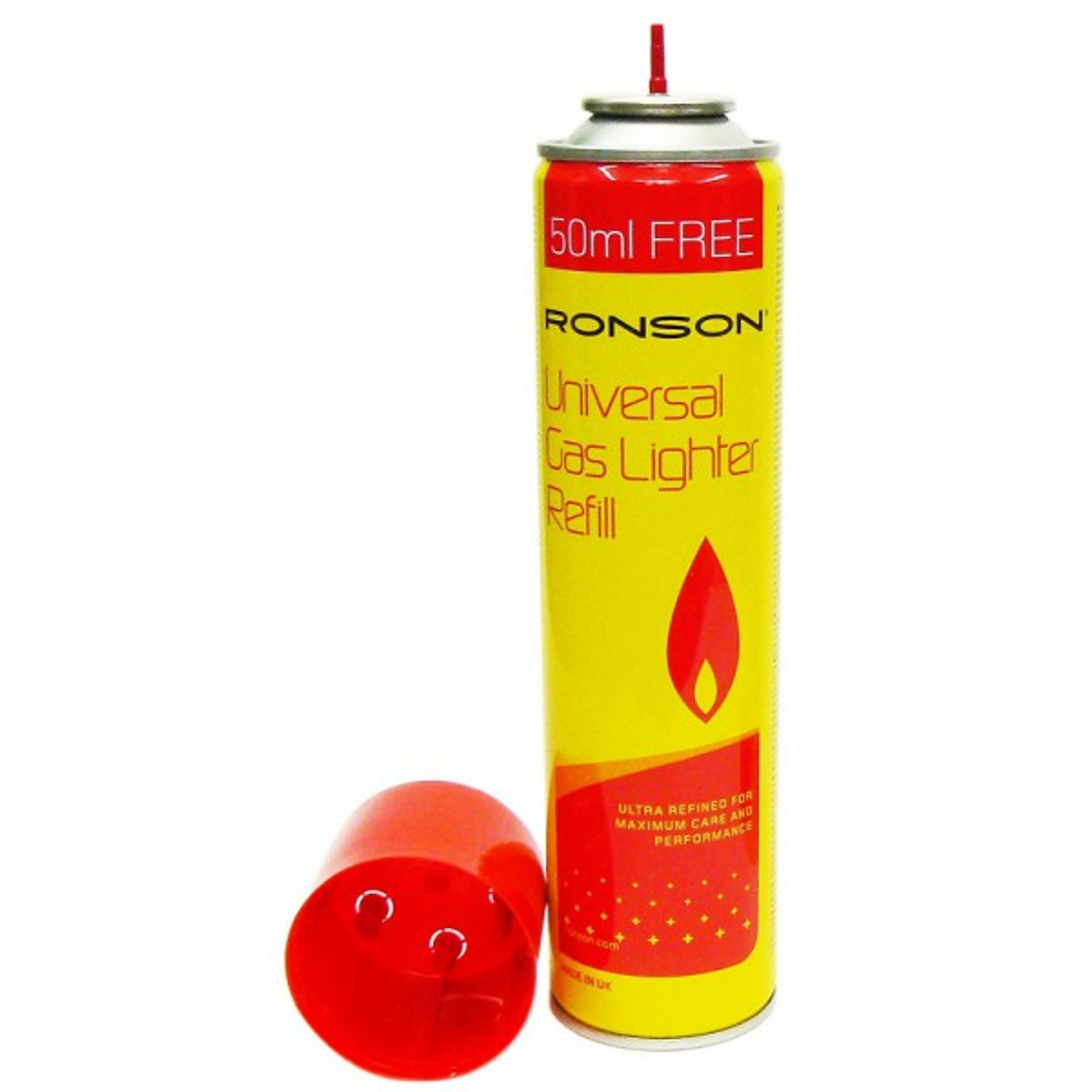 کپسول گاز فندک Ronson (بدون بو 300ml) اورجینال - Image 4